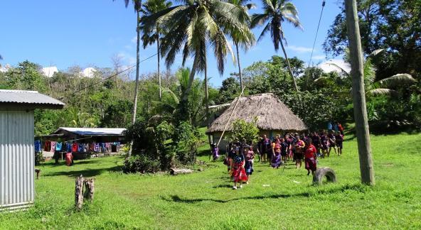 Fiji Dorf Menschen Bula Südsee entdecken Viti Levu