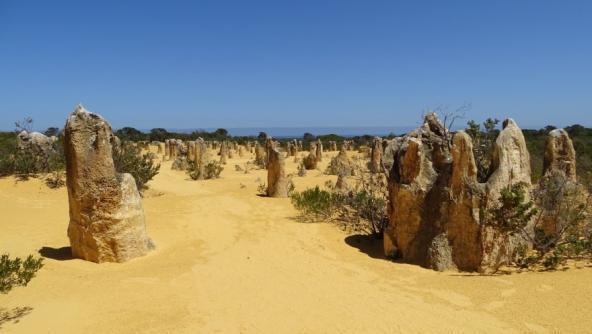 Pinnacles Wüste Westaustralien Coral Coast Australien entdecken