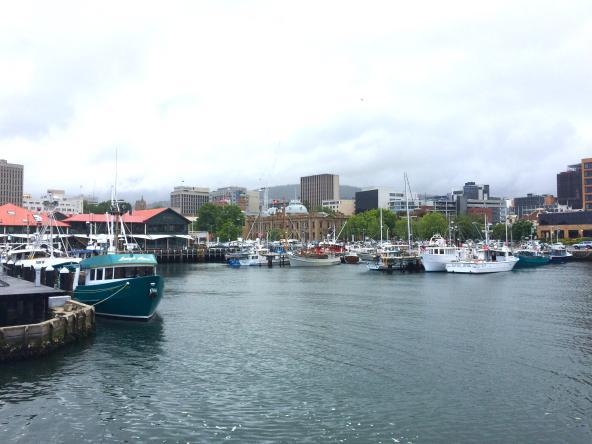 Hobart Hafen Tasmanien Australien entdecken