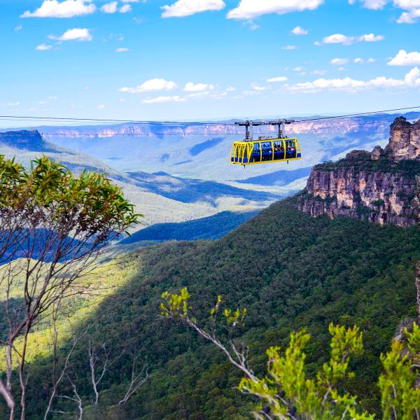 Blue Mountains Gondel Three Sisters Australien