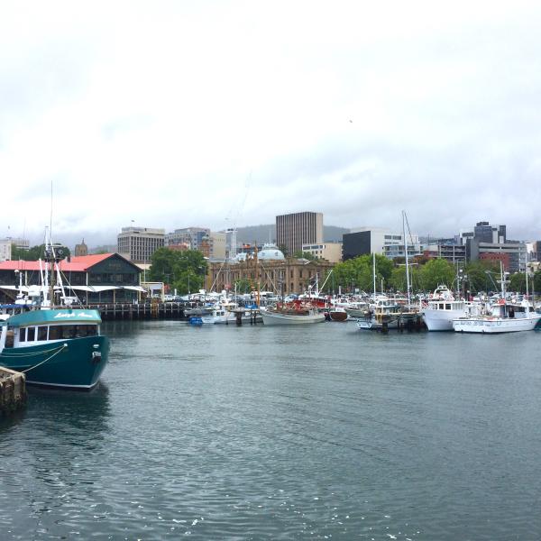 Hobart Hafen Tasmanien Australien entdecken